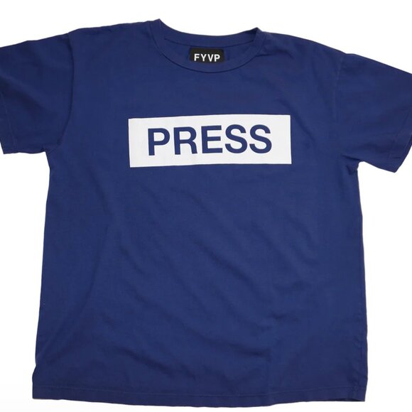 FYVP Press x Jenan Matari Unisex Short-Sleeve Tee, Size M (Pro-Palestine) - Picture 1 of 3